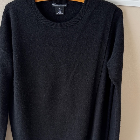 Sofia Cashmere Black Sweater/Cardigan - Picture 8 of 9